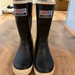 XTRATUF Black Neoprene Winter & Rain Boots